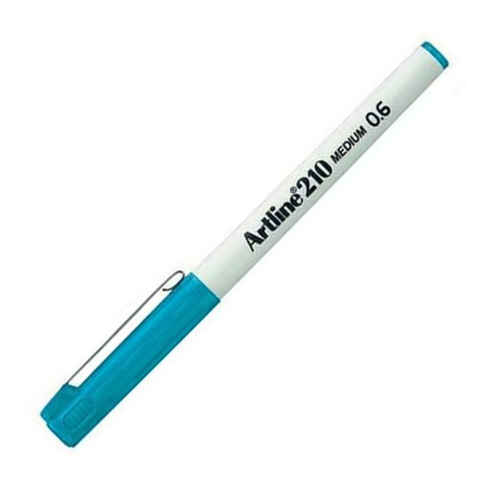 Artline 210N Keçe Uçlu Yazı Kalemi 0.6mm Turkuaz