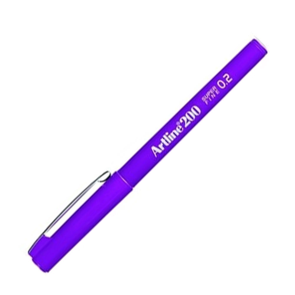Artline 220N Super Fine İnce Keçe Uçlu Yazı Kalemi 0.2mm Magenta