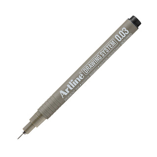 Artline Drawing System 0.03mm Siyah Teknik Çizim Kalemi