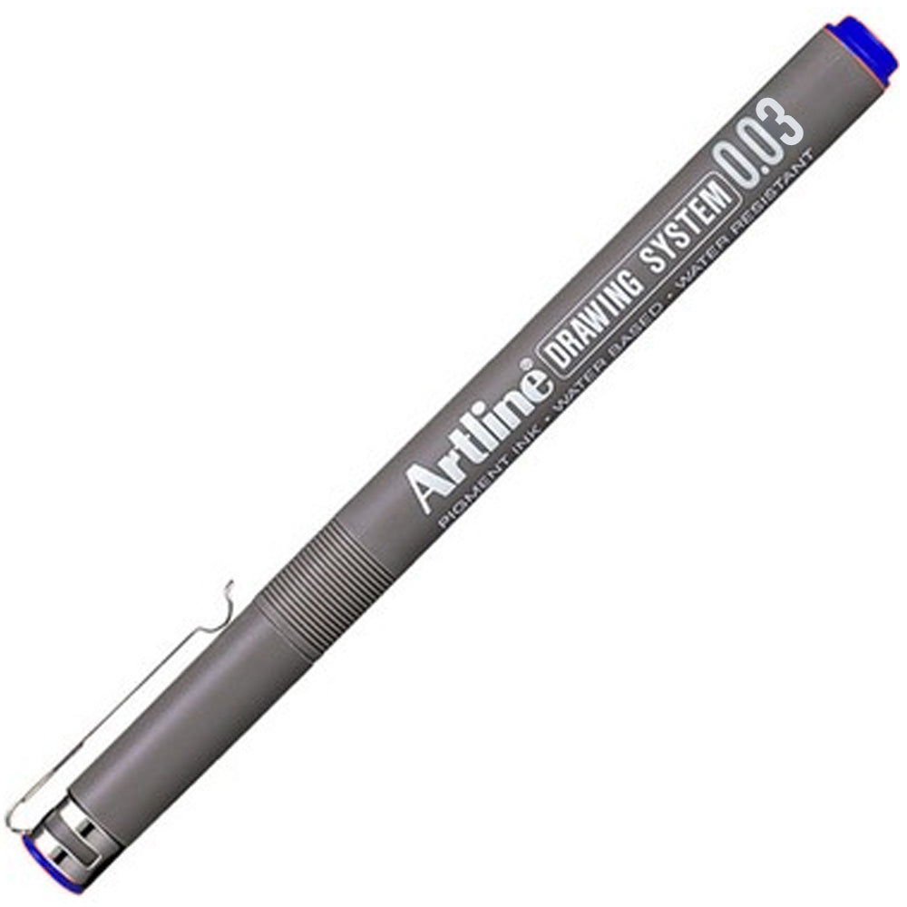 Artline Drawing System 0.03 Çizim Kalemi Uç:0,03mm Mavi