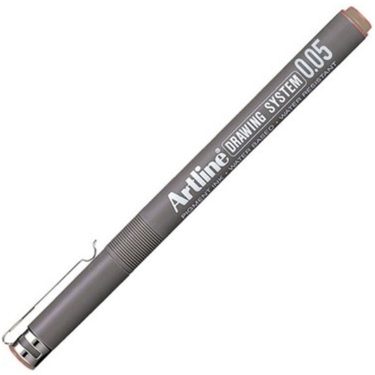Artline Drawing System 0.05 Çizim Kalemi Uç:0,05mm Pale Brown