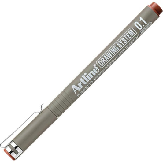 Artline Drawing System 0.1 Çizim Kalemi Uç:0,1mm Sepia
