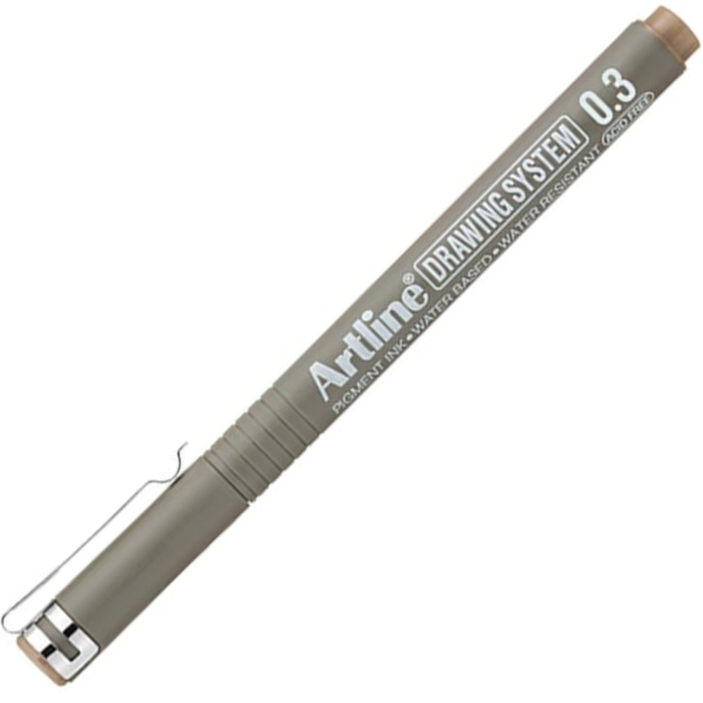 Artline Drawing System 0.3 Çizim Kalemi Uç:0,3mm Pale Brown
