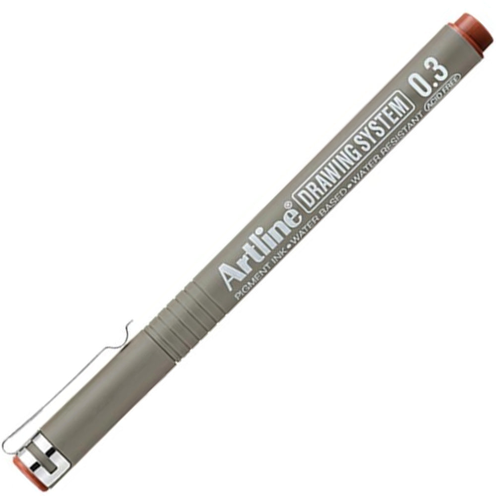Artline Drawing System 0.3 Çizim Kalemi Uç:0,3mm Sepia
