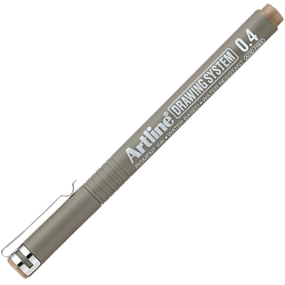 Artline Drawing System 0.4 Çizim Kalemi Uç:0,4mm Pale Brown