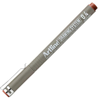 Artline Drawing System 0.4 Çizim Kalemi Uç:0,4mm Sepia