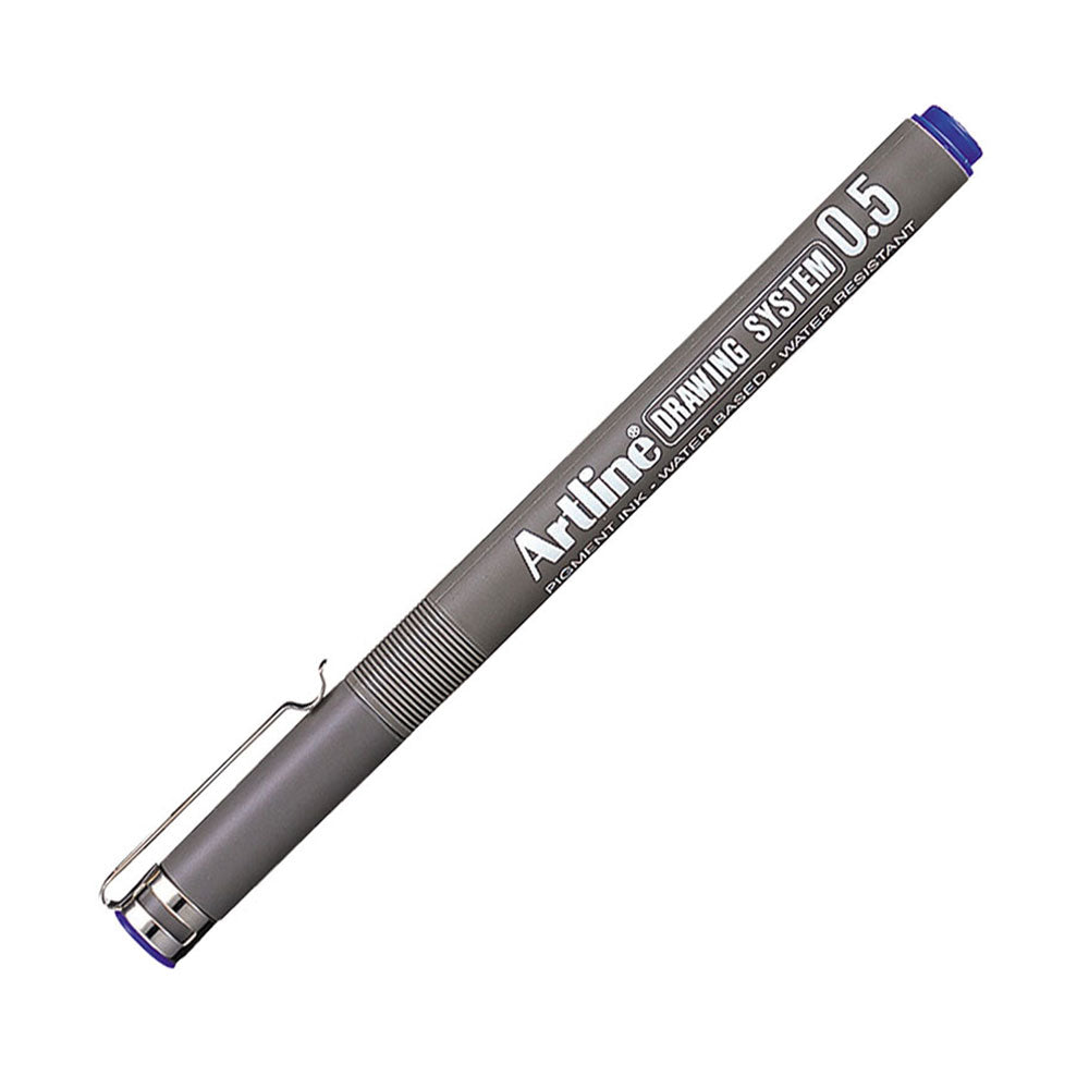 Artline Drawing System 0.5mm Mavi Teknik Çizim Kalemi