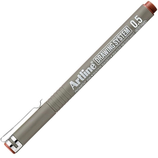 Artline Drawing System 0.5 Çizim Kalemi Uç:0,5mm Sepia