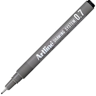 Artline Drawing System 0.7mm Siyah Teknik Çizim Kalemi Blisterli