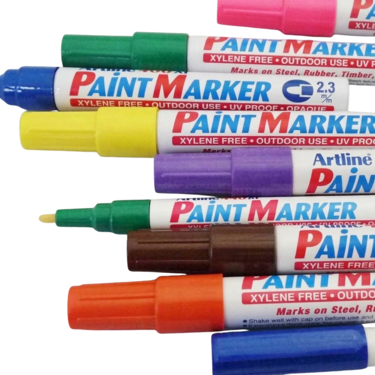 Artline 400XF Paint Marker Çok Amaçlı Boyama Markörü 2.3mm Kırmızı