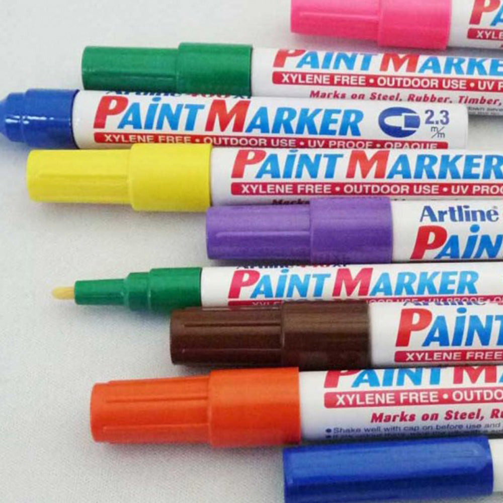 Artline 400XF Paint Marker Çok Amaçlı Boyama Markörü 2.3mm Kırmızı
