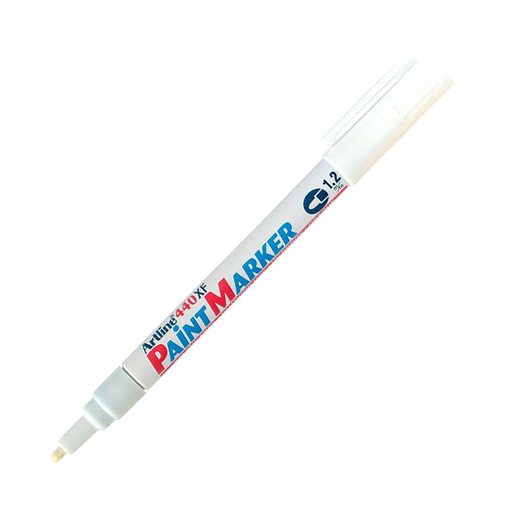 Artline 440XF Paint Marker Çok Amaçlı Boyama Markörü 1.2mm Beyaz