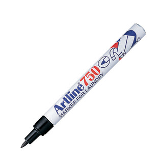 Artline 750 Laundry Marker Çamaşır Markörü 0.7mm Siyah
