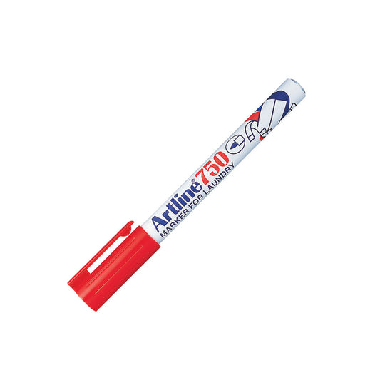 Artline 750 Laundry Marker Çamaşır Markörü 0.7mm Kırmızı