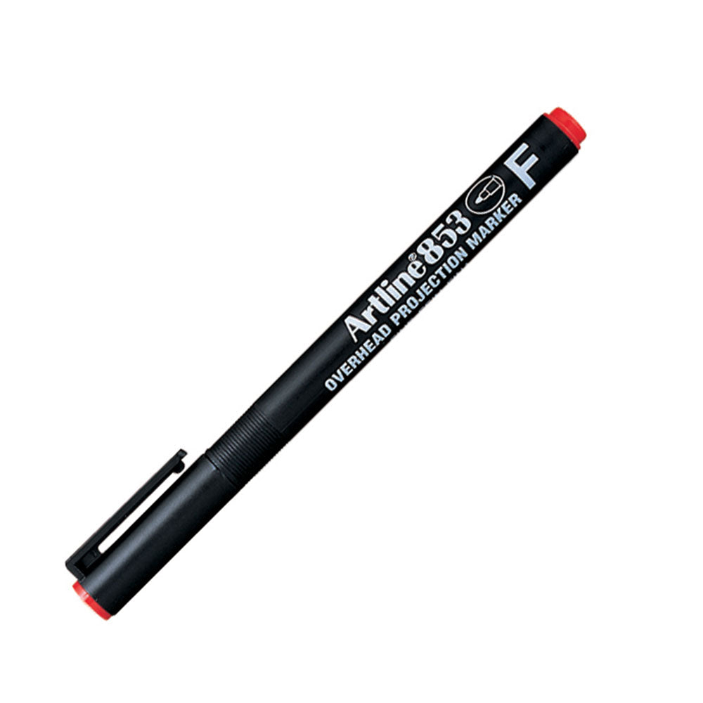 Artline 853 Tepegöz Markörü 0.5mm Kırmızı