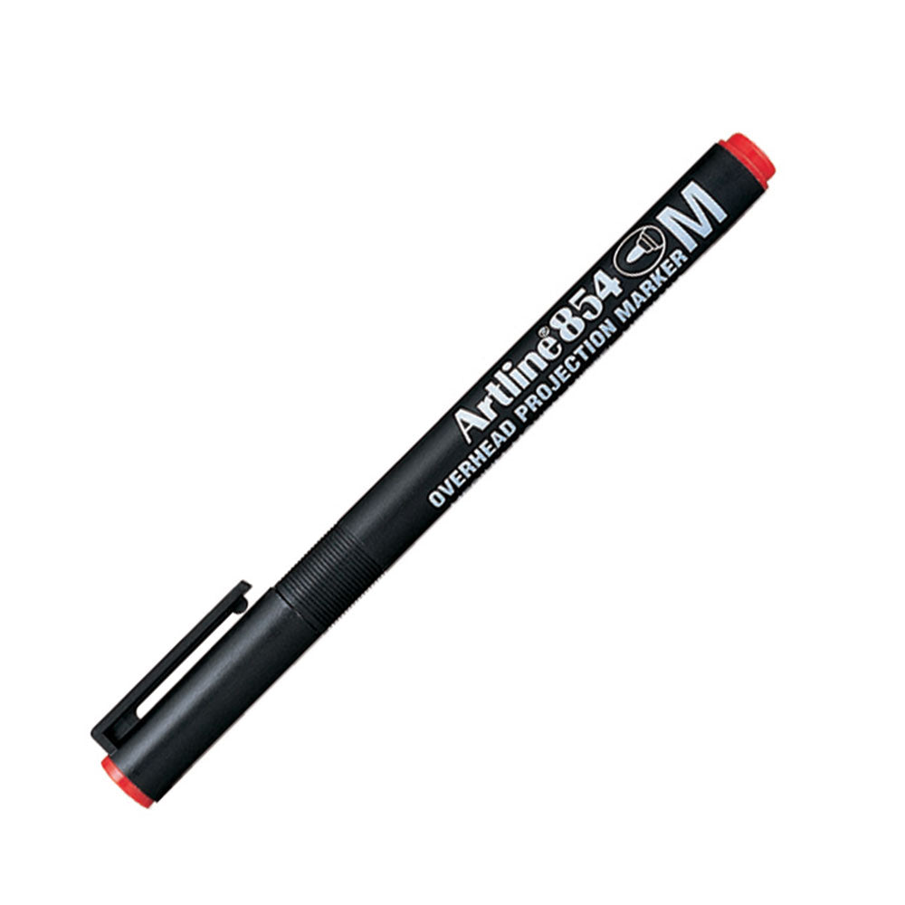Artline 854 Tepegöz Markörü 1.0mm Kırmızı