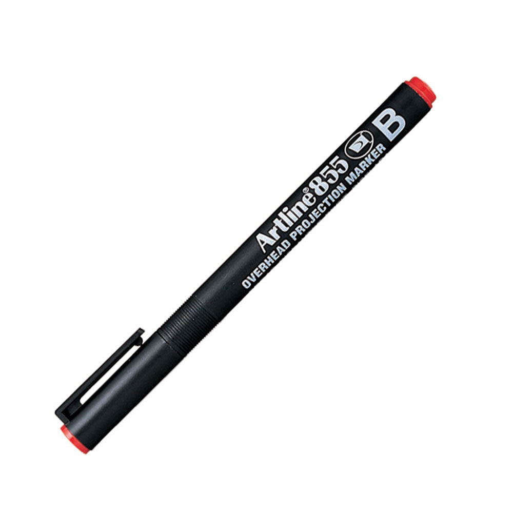 Artline 855 Tepegöz Markörü 3.8mm Kırmızı