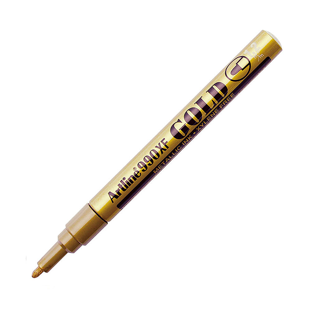 Artline 990XF Gold Metalik Markör 1.2mm Altın