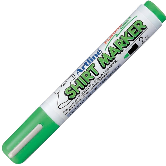 Artline Shirt Marker Tişört Markörü 2mm Fosforlu Yeşil