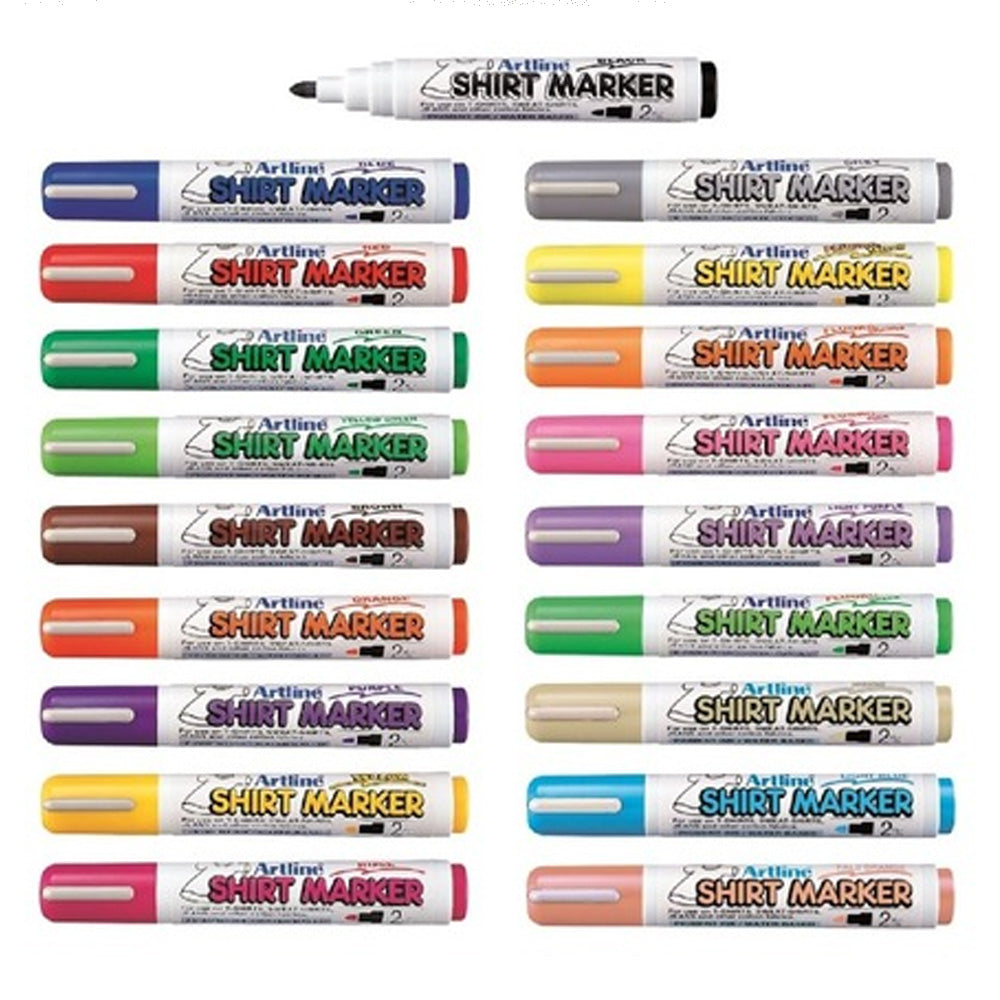 Artline Shirt Marker Tişört Markörü 2mm Fosforlu Sarı