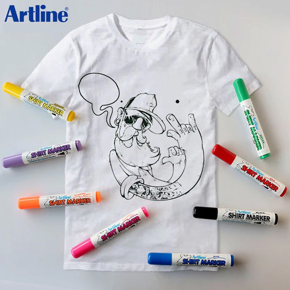 Artline Shirt Marker Tişört Markörü 2mm Açık Mavi