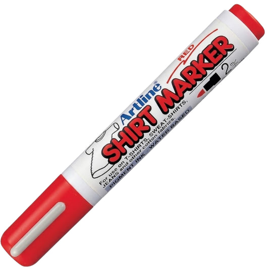 Artline Shirt Marker Tişört Markörü 2mm Kırmızı