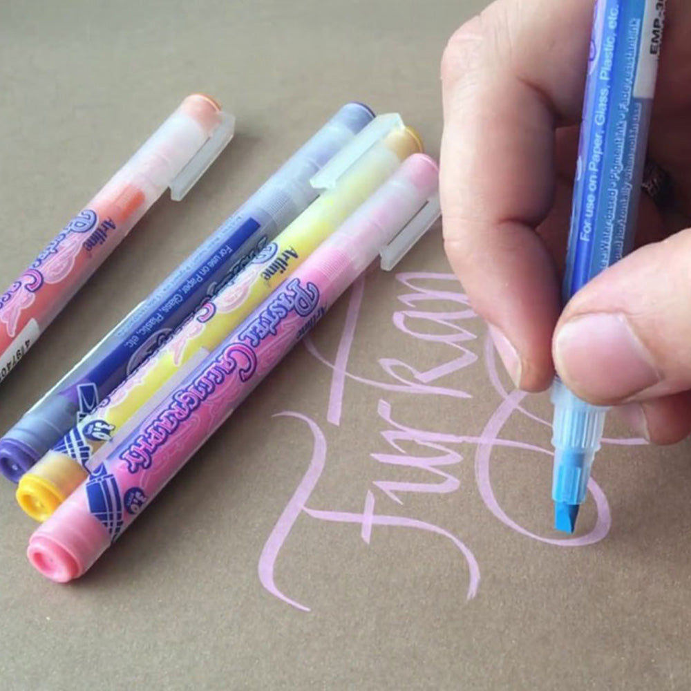 Artline Pastel Calligraphy 2.0 Kaligrafi Kalemi 2.0mm Pastel Mor