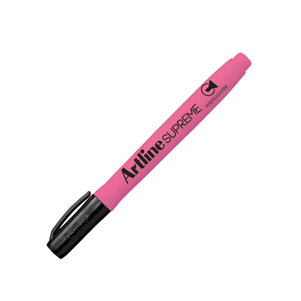 Artline Supreme Fosforlu Kalem Kesik Uç 4.0mm Pembe