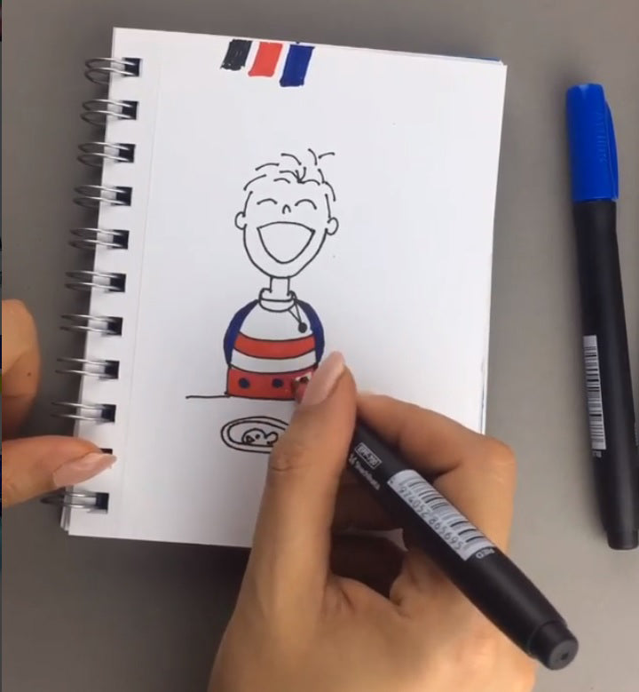 Artline Supreme Permanent Markör 1.0mm Turuncu