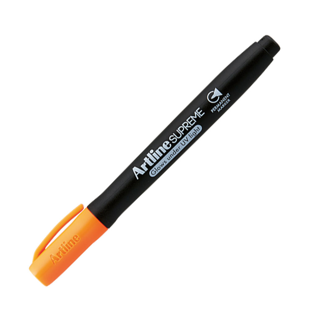 Artline Supreme UV Glow Permanent Markör 1.0mm Turuncu