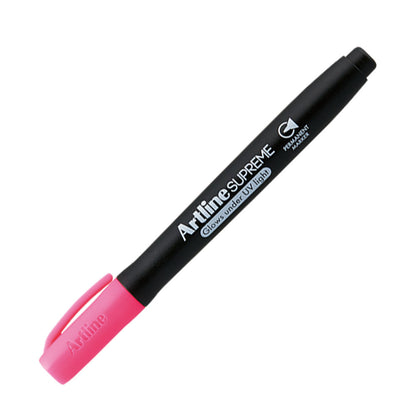Artline Supreme UV Glow Permanent Markör 1.0mm Pembe