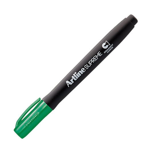 Artline Supreme Kesik Uçlu Permanent Markör 1.0-4.0mm Yeşil