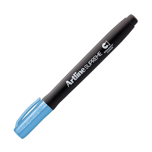 Artline Supreme Kesik Uçlu Permanent Markör 1.0-4.0mm Açık Mavi