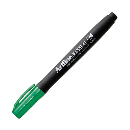 Artline Supreme İnce Uçlu Permanent Markör 0.4mm Yeşil