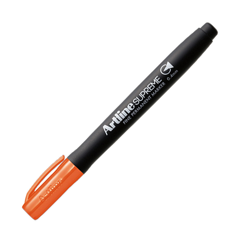 Artline Supreme İnce Uçlu Permanent Markör 0.4mm Turuncu