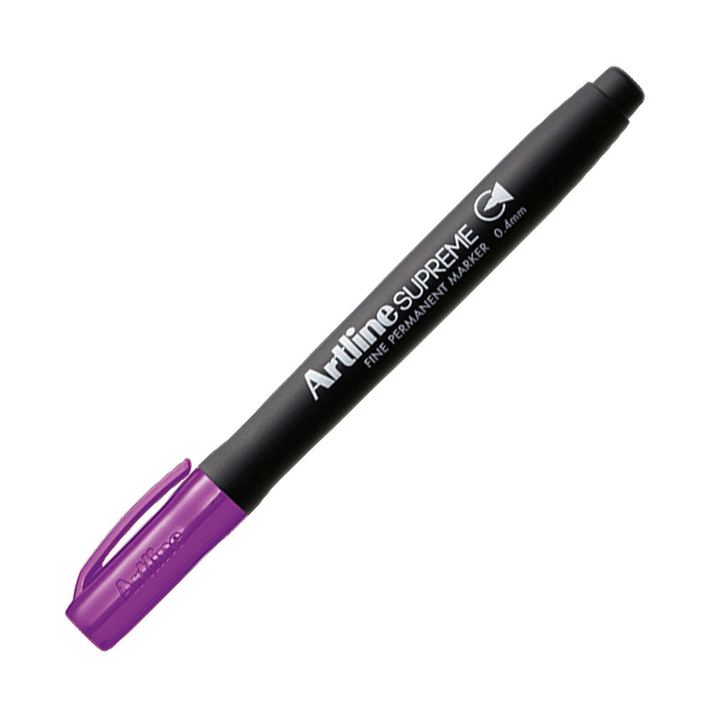 Artline Supreme İnce Uçlu Permanent Markör 0.4mm Mor