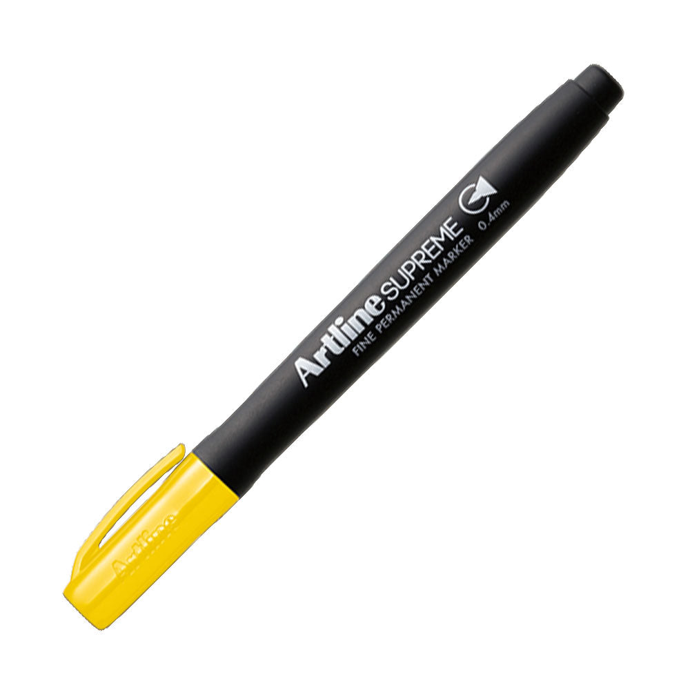 Artline Supreme İnce Uçlu Permanent Markör 0.4mm Sarı