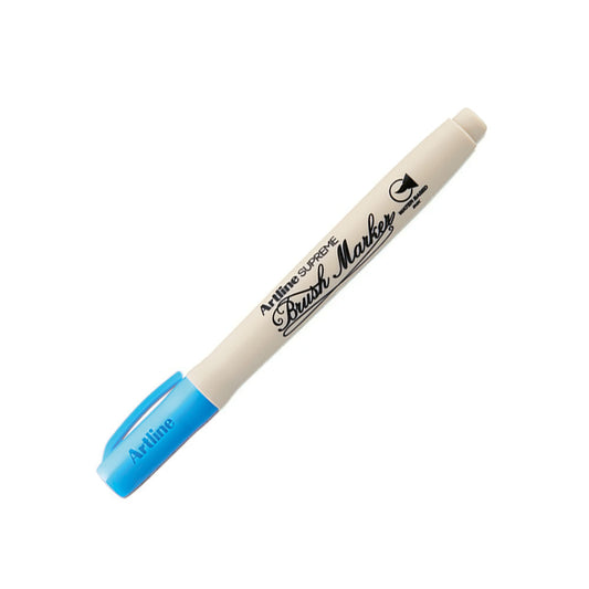 Artline Supreme Brush Marker Esnek Fırça Uçlu Kalem Parlak Mavi
