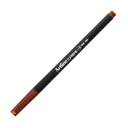 Artline Supreme Fine Keçe Uçlu Kalem 0.4mm Koyu Kahverengi