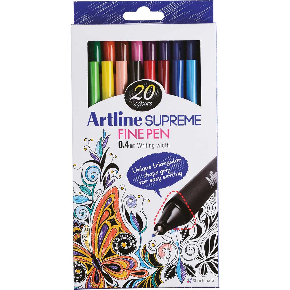 Artline Supreme Coloring Keçeli Kalem Seti 20 Renk