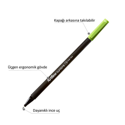 Artline Supreme Coloring Keçeli Kalem Seti 30 Renk