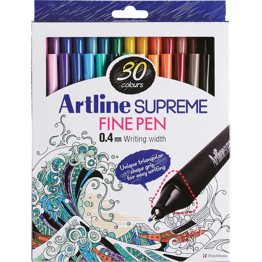Artline Supreme Coloring Keçeli Kalem Seti 30 Renk