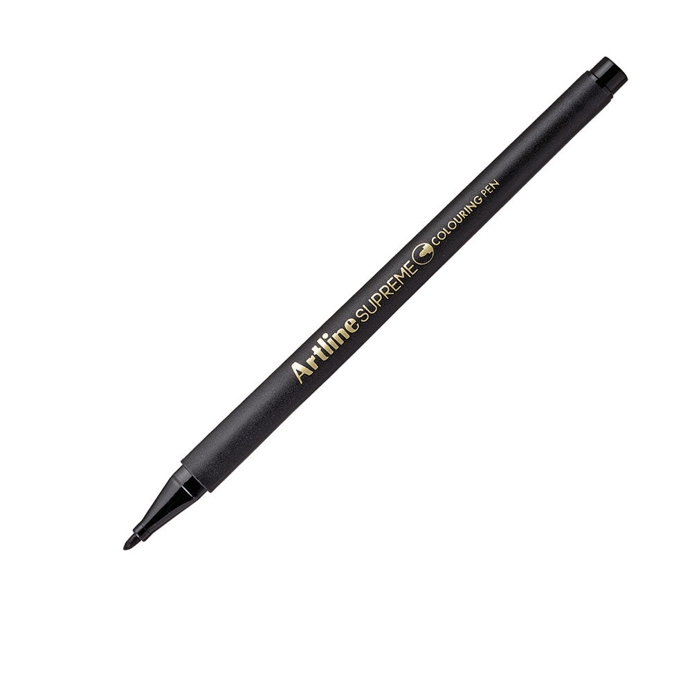 Artline Supreme Coloring Keçe Uçlu Kalem 0.6mm Siyah