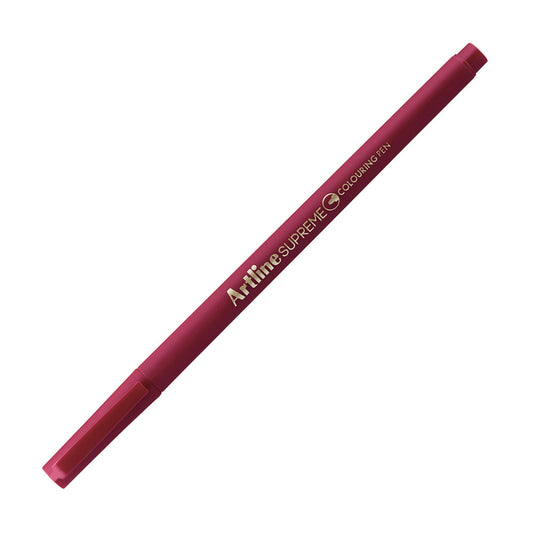 Artline Supreme Coloring Keçe Uçlu Kalem 0.6mm Koyu Kırmızı