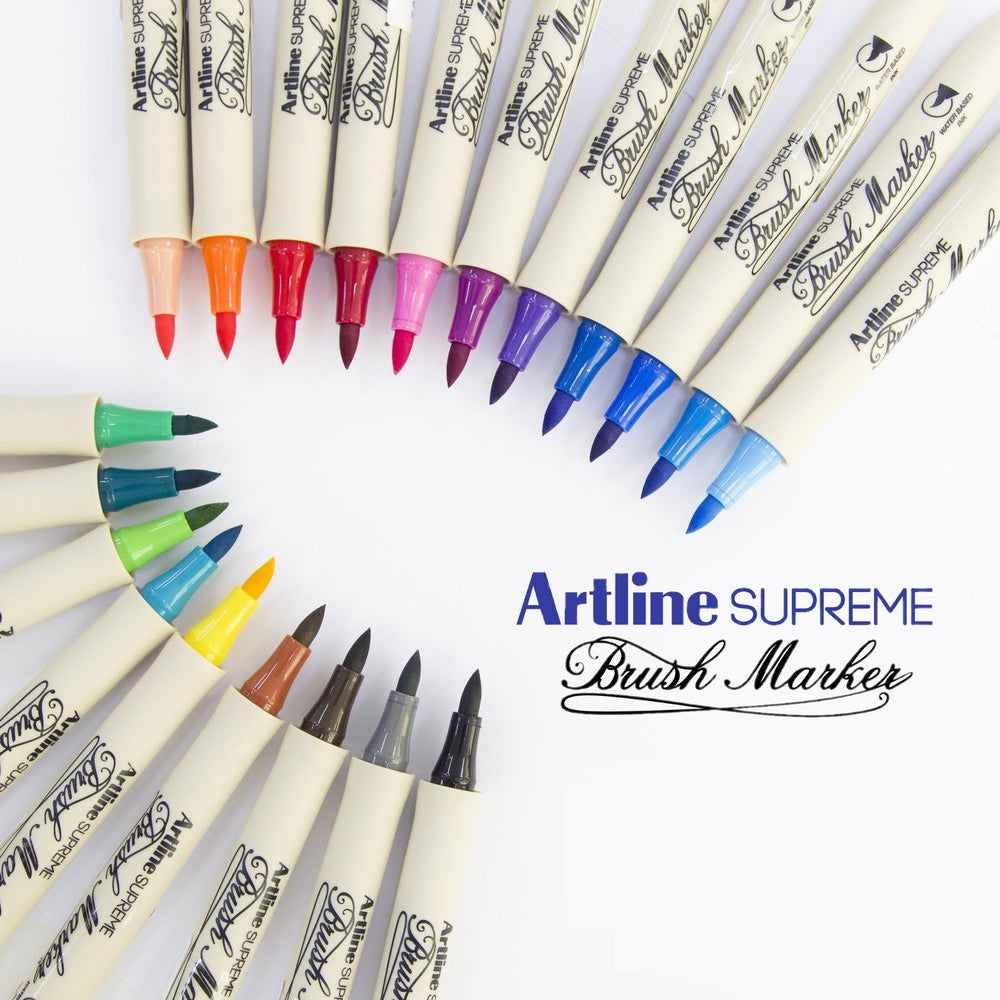 Artline Supreme Brush Fırça Uçlu Kalem Fıstık Yeşili