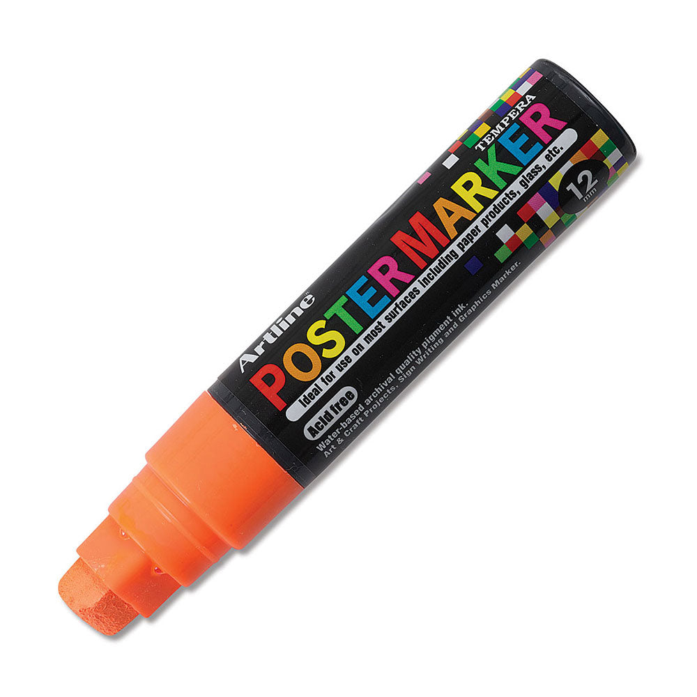 Artline Poster Markörü 12mm Fosforlu Turuncu