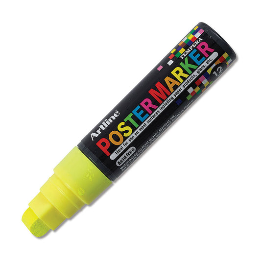 Artline Poster Markörü 12mm Fosforlu Sarı