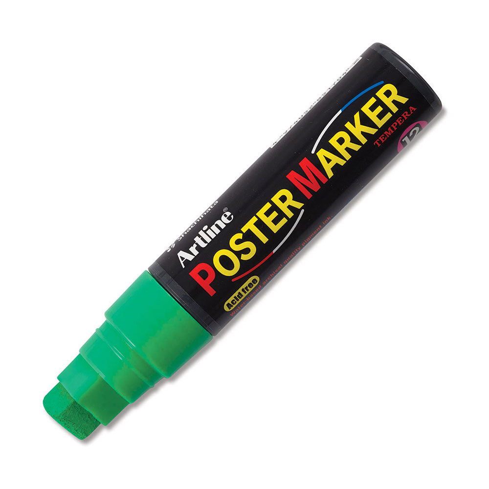Artline Poster Markörü 12mm Yeşil