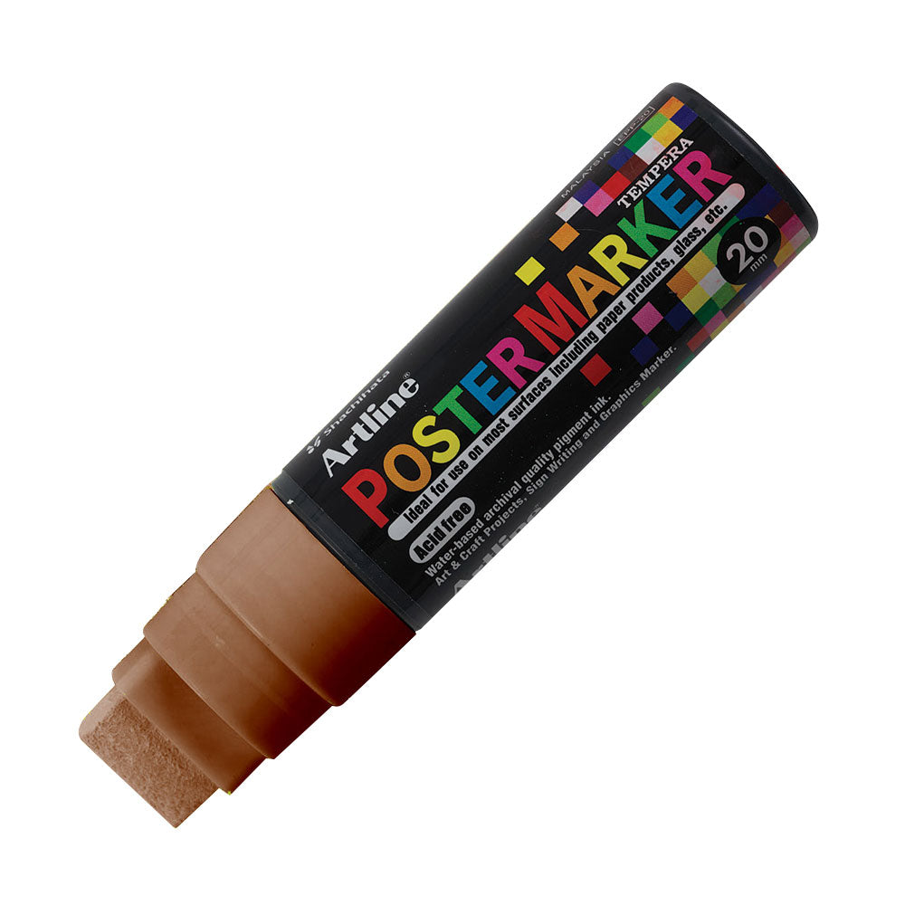 Artline Poster Markörü 20mm Kahverengi