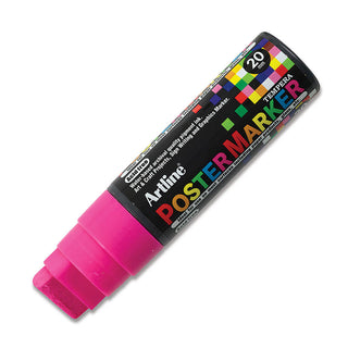 Artline Poster Markörü 20mm Fosforlu Pembe